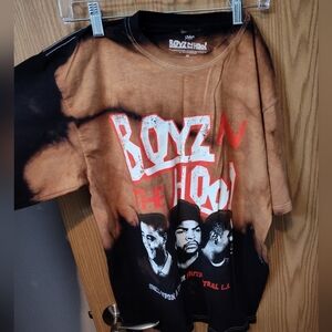 Graphic T-Shirt - Brown and Black